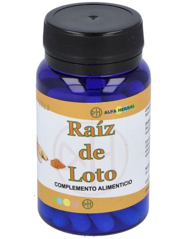Alfa Herbal Raiz De Loto 60 Perlas