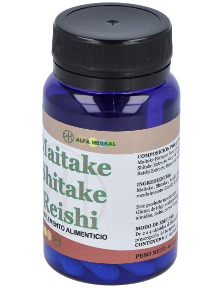 Maitake Shitake Reishi 30Cap.