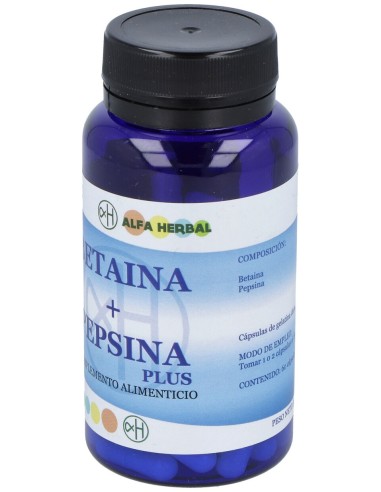 Alfa Herbal Betaina + Pepsina Plus 30Caps