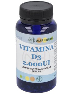 Alfa Herbal Vitamina D3 2000Ui 100Caps