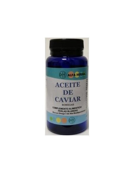 Alfa Herbal Aceite De Caviar Romega 50Caps