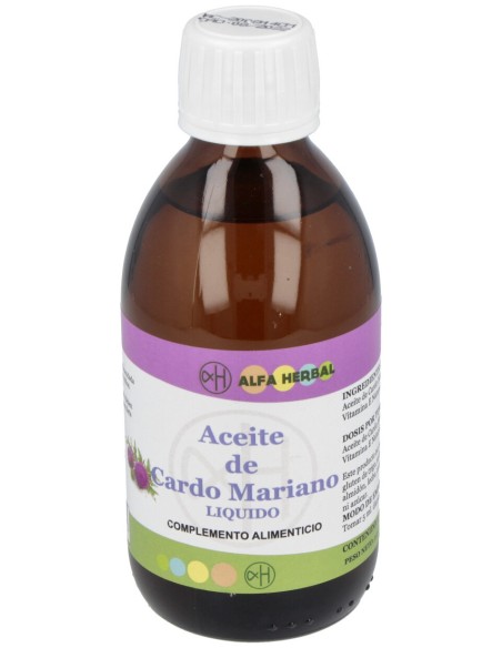 Alfa Herbal Aceite De Cardo Mariano 250Ml