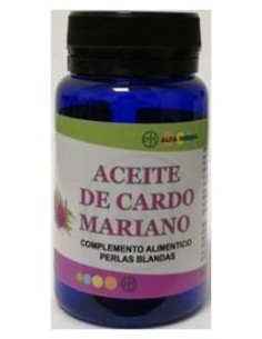 Alfa Herbal Aceite De Cardo Mariano 60Caps