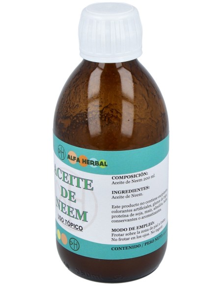 Alfa Herbal Aceite De Neem 200Ml