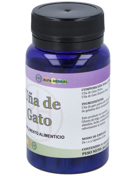Alfa Herbal Uña De Gato 60Caps