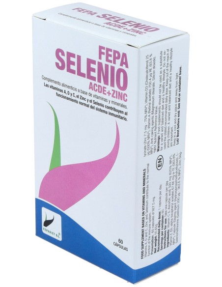 Fepadiet Fepa-Selenio Acde + Zinc 200 Ug 60Caps