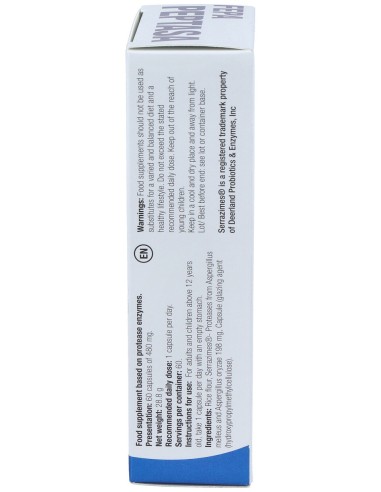 Fepa-Peptasa 130.000Ui 60Cap.