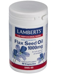 Aceite De Semillas De Lino 1000 Mg. 90 Cap.