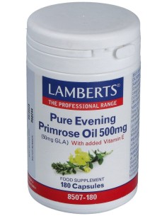 Lamberts Aceite De Primula Puro 500Mg 180 Caps