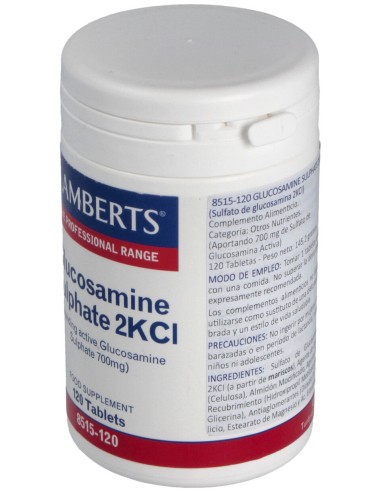 Lamberts Sulfato De Glucosamina 2Kci 1000Mg 120...