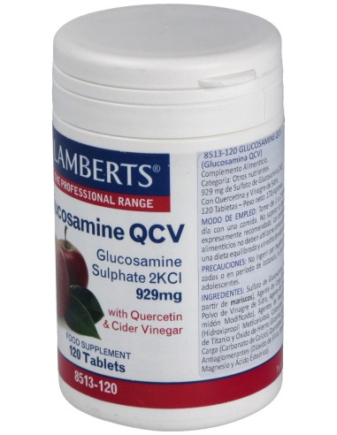 Lamberts Glucosamina Qcv 120 Tabs