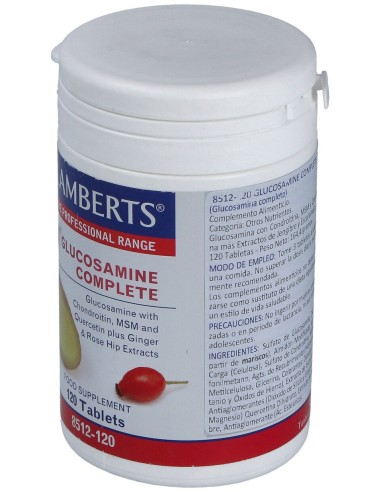 Lamberts Glucosamina Completa 120 Tabs