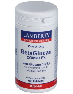 Lamberts Complejo De Beta Glucanos 60 Comp