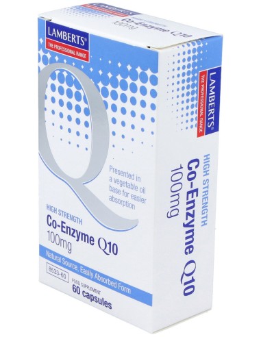 Lamberts Coenzima Q10 100Mg 60 Cáps.