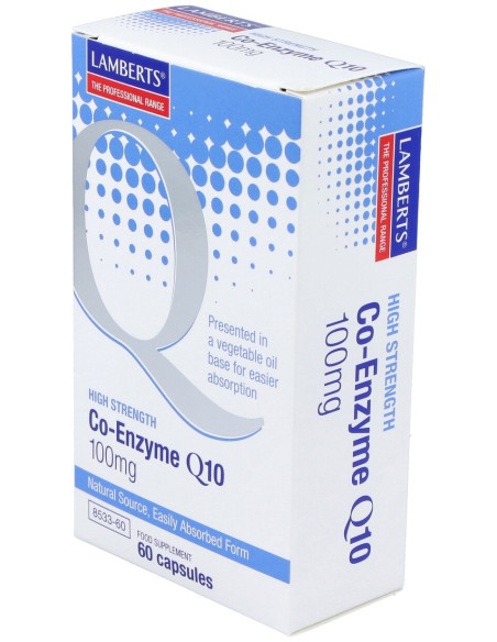 Lamberts Coenzima Q10 100Mg 60 Cáps.