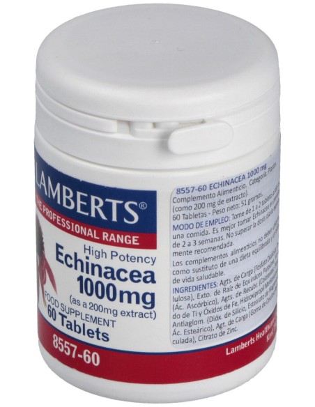 Lamberts Echinacea 60 Tabletas