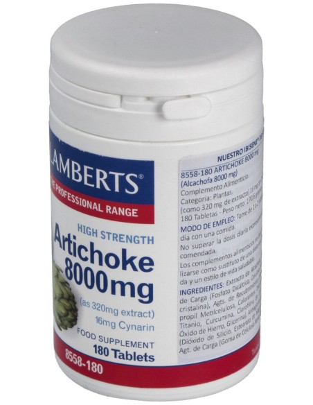 Artichoke Alcachofa 8000Mg (Ibisene) 180Comp.