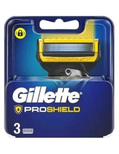 Gillette Recambio Cuchillas De Afeitar Proshield 3Uds