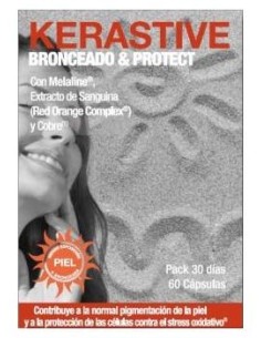 Kerastive Bronceado & Protect 60 Caps