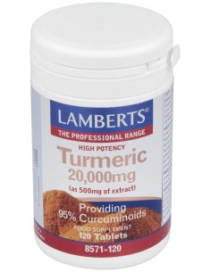 Curcuma 20.000Mg. (95% De Curcumina) 120Comp.