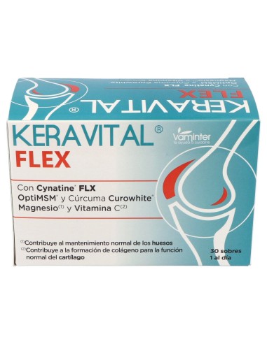 Ineldea Keravital Flex Sabor Limón 30 Sobres