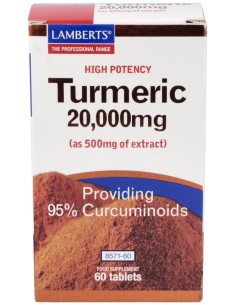 Curcuma 20.000Mg. (95% De Curcumina) 60Comp.