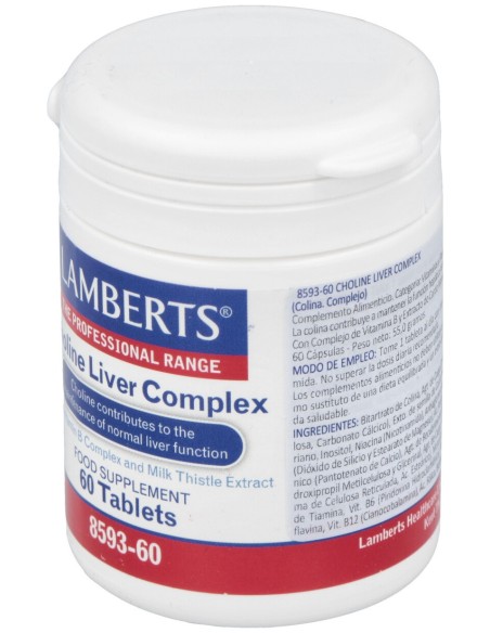 Choline Liver Complex Complejo De Colina 60Comp.