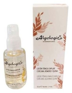 Algologie Loción Tonica Capilar Cúrcuma Romero Quina 50Ml