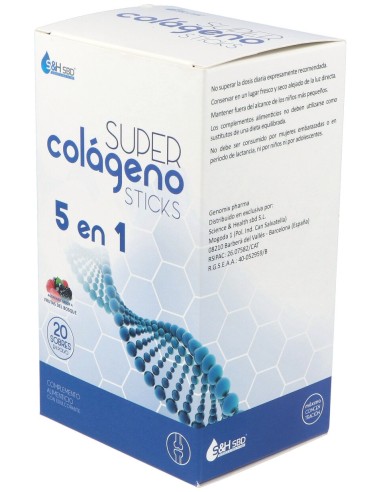 Science & Health Sbd Super Colageno 5 En 1 20...