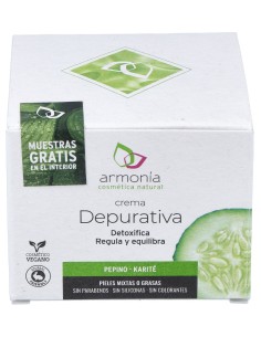 Armonia Crema Facial Pepino Depurativa 50Ml