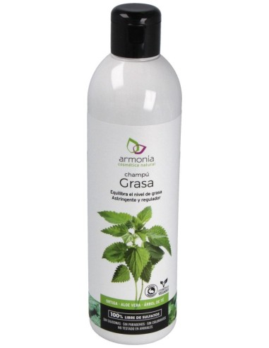 Armonia Champu Grasa 250 Sin Sulfatos 300Ml