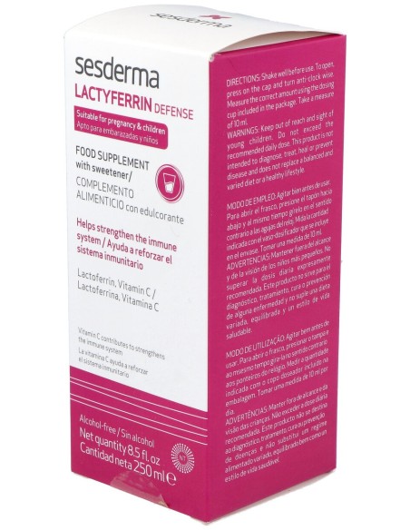 Lactyferrin Drinkable Preg And Child 250Ml.