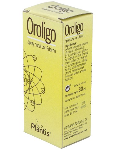 Oroligo Plantis Spray 30Ml.