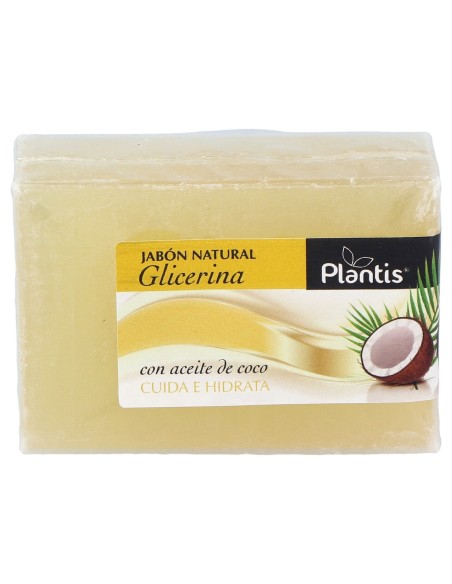 Plantis Jabón Glicerina Con Aceite De Coco 100G