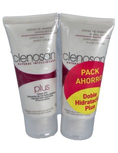Clenosan Duplo Crema Manos Enriquecida Plus 2X50Ml