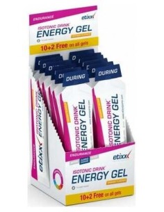 Etixx Energy Gel Bebida Isotónica Naranja 12X60Ml