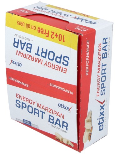 Etixx Energy Bar Sabor Mazapan 12Barritas