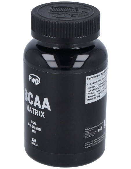 Pwd Bcaa Matrix 120Caps