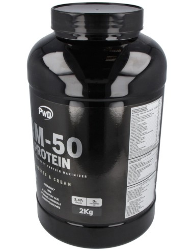 Pwd Rm 50 Protein Cookies Cream 2000G