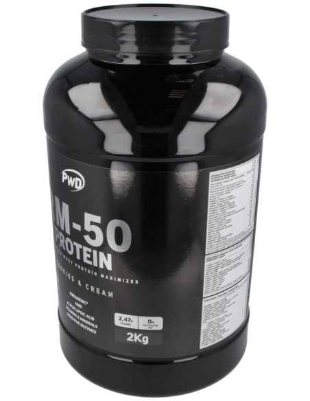 Pwd Rm 50 Protein Cookies Cream 2000G