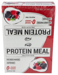 Protein Meal Barritas Frutas Del Bosque 12Uds.