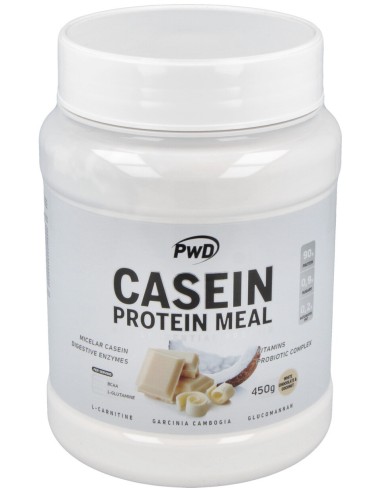 Pwd Casein Protein Meal Chocolate Blanco Y Coco...