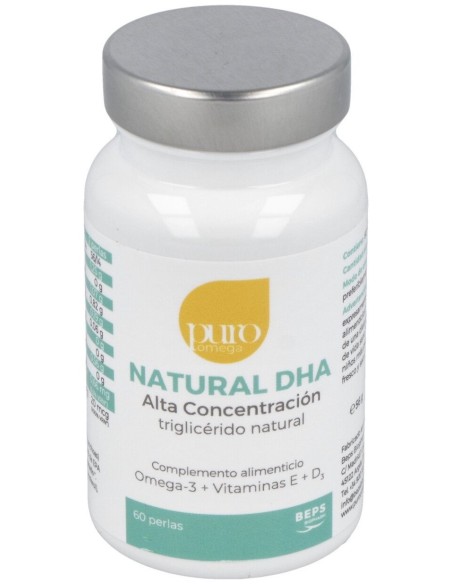 Puro Omega Natural Dha Alta Concentracion 60Comp