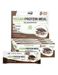 Pwd Vegan Protein Meal Choco-Avellana Praline 12Uds
