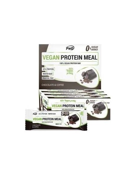 Vegan Protein Meal Barritas Choco-Coffee 12Uds.