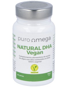 Puro Omega Natural Dha Vegan 60Perlas