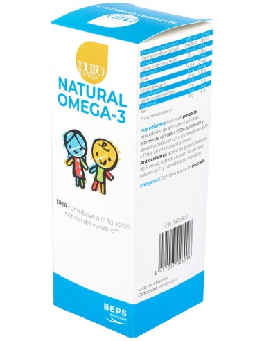 Natural Omega 3 Niños 200Ml.