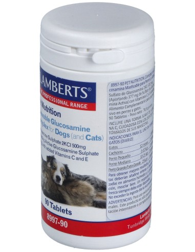 Pet Nutrition Glucosamina Perro Gato 90Comp.Mast