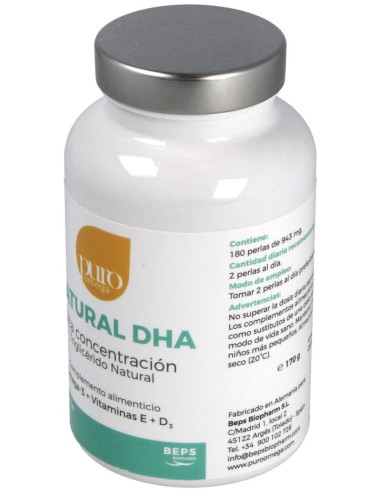 Natural Dha Alta Concentracion 180Perlas