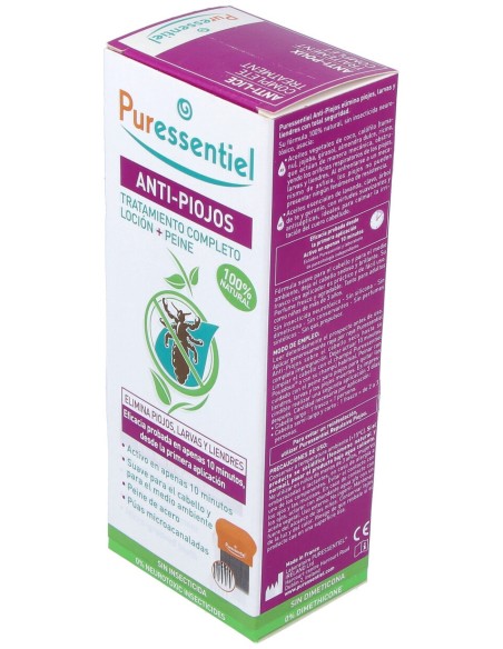 Locion Antipiojos Con Peine 100Ml.